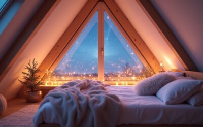 Sypialnia na poddaszu – romantyczny azyl pod gwiazdami