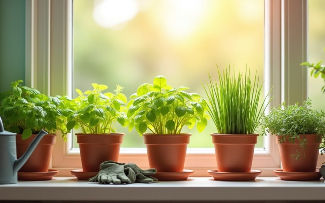 Jak uprawiać zioła w doniczkach na parapecie?